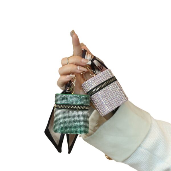 Mini-portable Coin Purse Advanced Full Diamond - Image 6